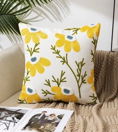 FUNDA BORDADA CUADRADA - tienda online
