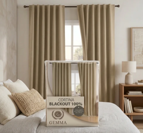 Cortina Blackout 100% 140 x 220 cm