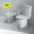 Juego Sanitario Linea Varese Sin Tapa - comprar online
