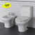 Juego Sanitario Linea Veneto Sin Tapa - comprar online