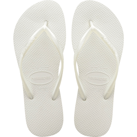 Chinelo Sandália Havaianas Slim GD F22 Branco 7000030