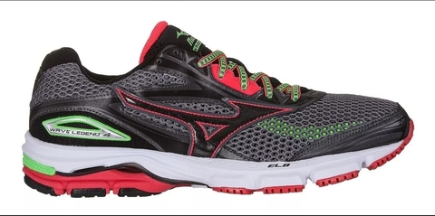 Tênis Mizuno Legend 4 P Feminino - Grafite/Rosa