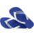 Chinelo Sandálias Havaianas Brasil Logo - Azul Naval - loja online