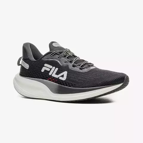 Tênis Fila Racer Speedzone Masculino Preto/ Bege/ Cinza