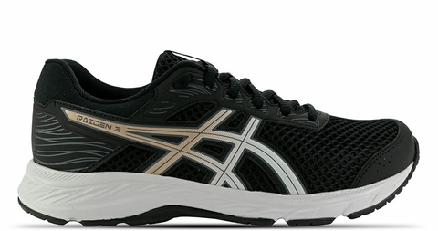 Tênis Asics Raiden 3 Feminino - Black/Metropolis