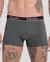 Kit 2 Cuecas Boxer Mash Cotton El Bord. Preto e Cinza na internet