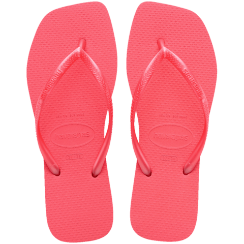 Chinelo Sandália Havaianas Slim Square Coral Tropical 7015270 414830192603