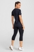Calça Corsário Trinys Essentials High Compression Preto - Viccari Esportes