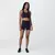 Bermuda Feminina Fila Seven Stripes Fit Preto / Branco 312 F12AT00888 - loja online