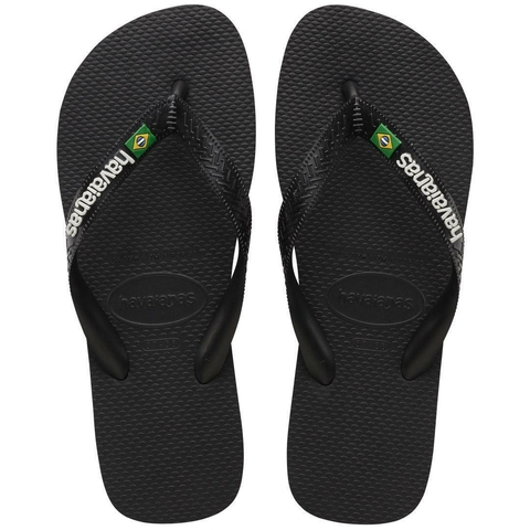 Chinelos Sandálias Havaianas Brasil Logo Preto 7006230 41108501069390