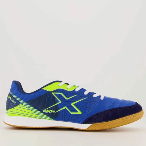 Chuteira Oxn X-Control 2 Futsal Azul