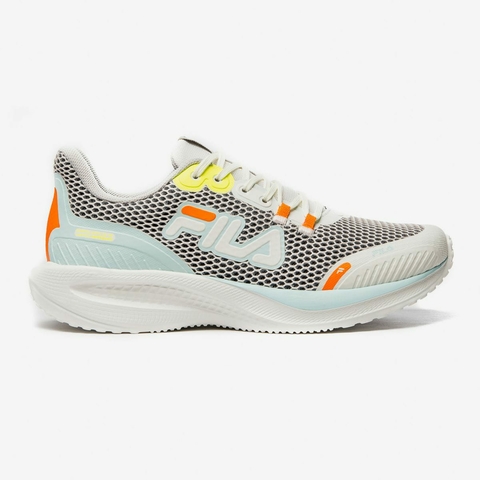 Tênis Fila Athlon Feminino Branco/Azul/Laranja