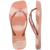 Chinelo Sandália Havaianas Slim Square Glitter Party FC Rosa Ballet 7017500 - loja online