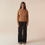 Casaco Feminino Fila Confort Classic Light c/ Capuz Caramelo - loja online