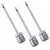Kit C/ 3 Bicos Agulhas de Bomba em Metal Poker
