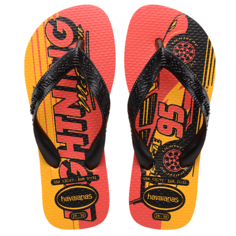 Chinelos Sandálias Havaianas Kids Cars GD I81 AM POP 7007189