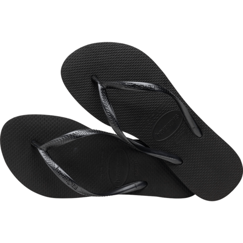 Chinelo Havaianas Slim GD F17 Preto 7000030