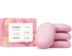 Sabonete Vegetal em Barra Perfumado Instance Cereja e Amêndoas 4x80g