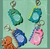 Chaveiro Mini Calculadora Dino