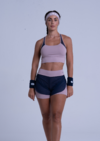 Top Rede - NUDE TELA AZUL MARINHO
