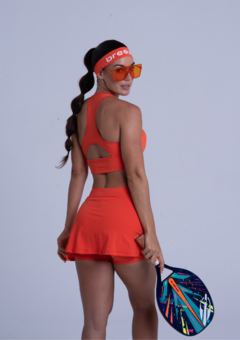 Imagem do Short Saia Drop - LARANJA