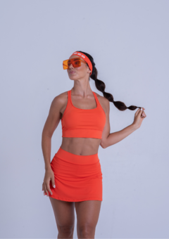 Short Saia Drop - LARANJA