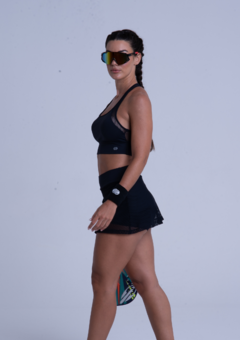 Short Saia Rede - PRETO - Breeza Loja