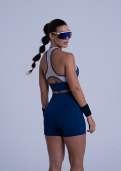 Short Lob - AZUL MARINHO - Breeza Loja