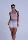 Top Rede - NUDE TELA BRANCA