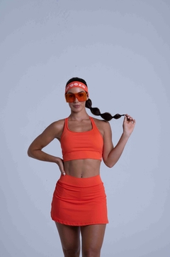 Faixa Esportiva para Cabelo - LARANJA NEON