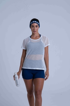 Faixa Esportiva para Cabelo - AZUL - comprar online