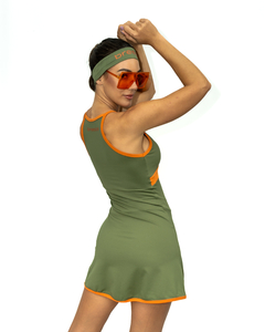 Vestido Drop Short - VERDE - Breeza Loja