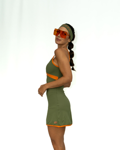 Vestido Drop Short - VERDE na internet