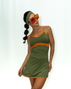 Vestido Drop Short - VERDE