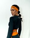 Faixa Esportiva para Cabelo - LARANJA