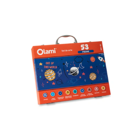SET DE ARTE X53 PIEZAS OLAMI
