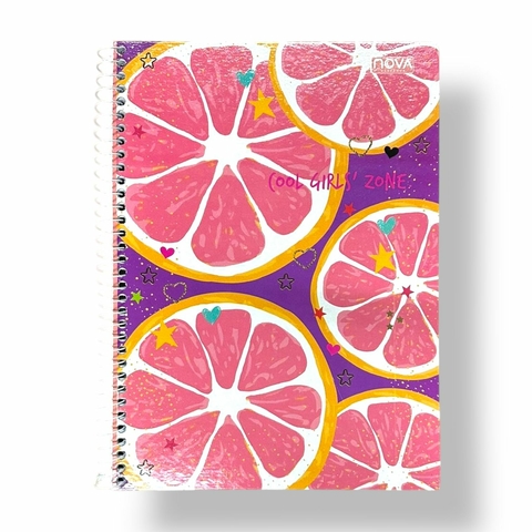 Caderno Universitário 80 Folhas - Feminino - Cool Girls