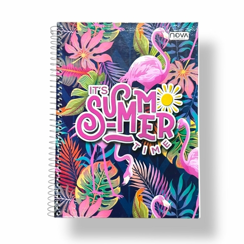 Caderno Universitário 80 Folhas - Feminino - Its summer