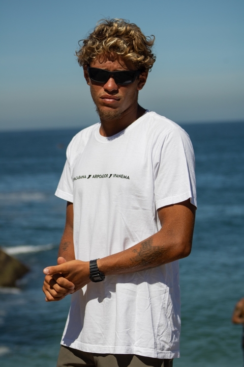 camisa praias branca Boardsco
