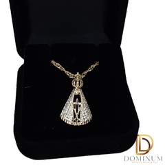 MEDALHA NS APARECIDA OURO MEDIA REF.SJ63
