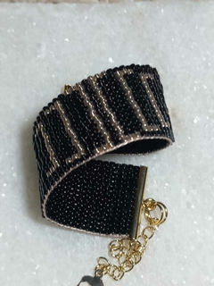 PULSERA SHAKIRA, REALIZADA CON CUENTAS DE VIDRIO JAPONESAS ORIGINALES Y TERMINACIONES BAÑADAS EN ORO en internet