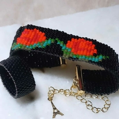 PULSERA TEJIDA CON CUENTAS DE VIDRIO MIYUKI ORIGINALES Y TERMINALES GOLD-FILLED - Desengrama!