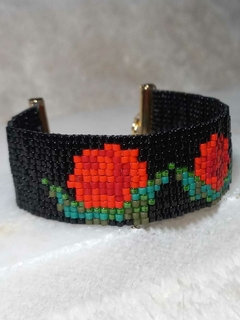 PULSERA TEJIDA CON CUENTAS DE VIDRIO MIYUKI ORIGINALES Y TERMINALES GOLD-FILLED en internet