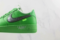 OFF-WHITE X NIKE AIR FORCE 1 LOW LIGHT GREEN SPARK