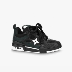 Skate Sneaker Black White - LV