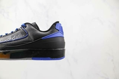 OFF-WHITE X AIR JORDAN 2 LOW SP BLACK ROYAL