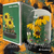 Girasol con jardín miniatura tipo Lego - comprar en línea