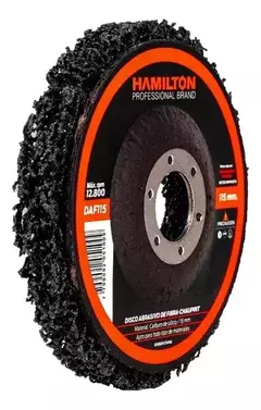 DISCO ABRASIVO DE FIBRA 115MM HAMILTON