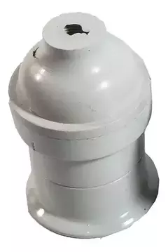 PORTALAMPARAS DE 3 PIEZAS BLANCO