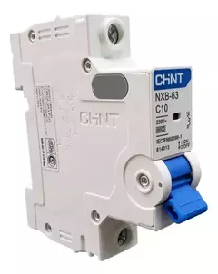 LLAVE TÉRMICA UNIPOLAR DE 10A CHINT